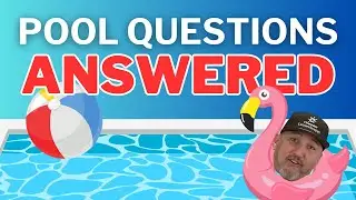 TOP TEN most asked questions in our Pool Supply Store
