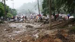At least 12 killed in central Colombia landslide
