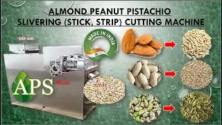 Almond Slivering (stick, Strip) Cutting machine peanut cutting machine pistachio cutting machine