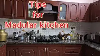 modular kitchen in Tamil/madular kitchen maintenance tips #madularkitchean #kitchen