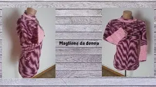 🎬TUTORIAL: Maglione Donna all'uncinetto 2&deg; parte &hearts;Mary Magic Book&hearts;