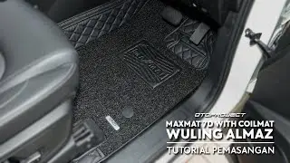 #otoproject_tutorial : Install Karpet Mobil MAXMAT 7D WULING ALMAZ!! MOBIL JADI MAKIN MEWAH & NYAMAN