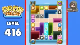 Drop The Cat level 416 solution