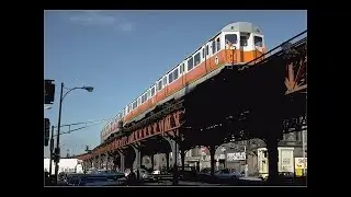 Passengers take last ride on Boston's elevated rapid transit rail