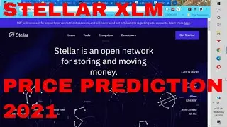 XLM Price Prediction 2021 Stellar Crypto Coin Price Prediction 2021  XLM $100 Next XRP