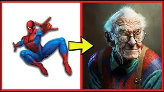 Avengers but OLD-VENGERS| All Marvel Superheroes