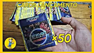 LANÇAMENTO: ABRINDO 50 PACOTES DOS CARDS FIFA 23 (COM BRILHANTES)
