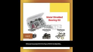 Get 15% Off on RCScrewZ Associated SC10 Pro/Team (#70015/16) Metal Shielded Bearing Kit ass087b