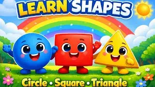 Shapes Wali Magic Kahani | Learn Circle Square Triangle | Kids Learning Video