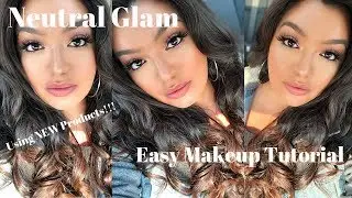 Neutral Glam | Easy Makeup Tutorial For A Night Out