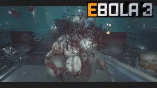 EBOLA 3 ★ Walkthrough #4  Boss of the Cloning Center ★ PC Steam HORROR game 2022