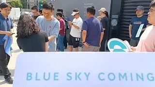 NIO Investor NIOLIFER helps to OPEN brand new NIO Power Swap Station! World First! NIO  $100 COMING