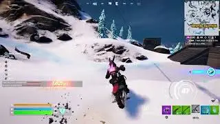 Score trick points on a bike-FORTNITE