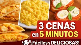 &rdquo;&iquest;Sin tiempo para cocinar? Prueba estas 3 CENAS EXPRESS&rdquo;