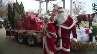 Santa visits patients at Ranken Jordan