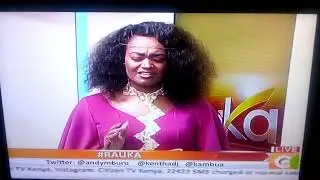 Rest in peace Audrey Chibole from CITIZEN TV @Andy mburu