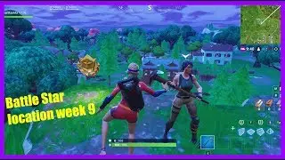 Week 9 treasure map in shifty shafts Battle star location