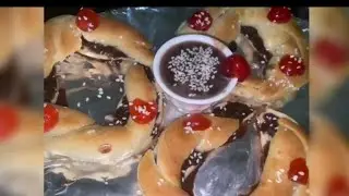 #Turkish #sesamebread 😋Turkish sesame bread chocolate rings|Simit recipe | cook with Zaika fusion❤️