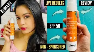DERMA CO 1% HYALURONIC ACID SUNSCREEN REVIEW 2022 | DERMA CO. SUNSCREEN REVIEW | Review