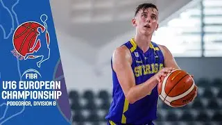 Sweden v Norway - Full Game - FIBA U16 European Championship Division B 2019
