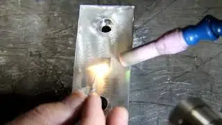 Laser-Finishing's Laser Welder at work!