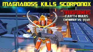 DINOBOTS & MAGNABOSS VS SCORPONOX - Transformers