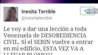In&eacute;s Gonz&aacute;lez se arrepiente de sus tuits