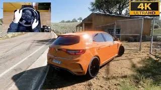 Forza Horizon 5 - 2018 RENAULT MEGANE RS  - Test Drive with THRUSTMASTER TX + TH8A - 4K