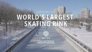 Maintaining the World's Largest Skating Rink | The Rideau Canal Skateway