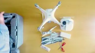 Phantom 4 Unboxing | Holyrood PR Agency Edinburgh