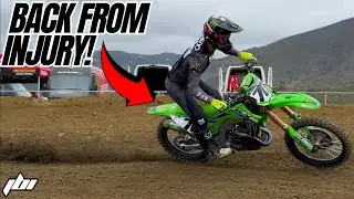 Pro Motocross Riders Invade Fox Raceway | Day at the Track