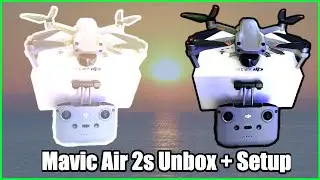 DJI Mavic Air 2s Fly More Combo Unboxing Review + Setup