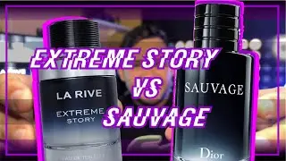 BARATINHO QUE PARECE O SAUVAGE - RESENHA COMPARATIVA DO LA RIVE EXTREME STORY COM O SAUVAGE DA DIOR