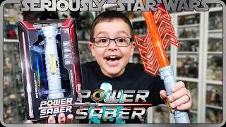 EVERY Kid Wanted THIS Lightsaber! | GOLIATH POWER SABER Review!