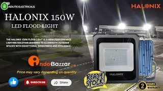 Halonix 150W LED Flood light Video