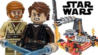LEGO Star Wars Duel on Mustafar review! 2020 set 75269!