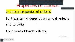 optical properties of colloids/CHEM201