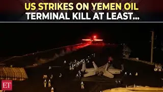 US air strikes | USCC release footage of its operations against Houthis after strikes in Yemen