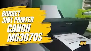 21 &bull; AVA &bull; Budget 3-in-1 Wireless Printer - CANON MG3070S 