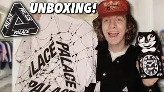 Unboxing $300 Palace Accessory + My FAVORITE Jacket!