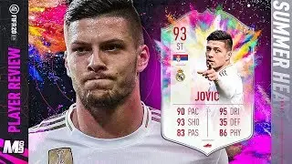 SUMMER HEAT JOVIC PLAYER REVIEW | 93 JOVIC REVIEW | FIFA 20 Ultimate Team