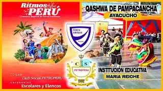 Qashwa De Pampacancha // Ayacucho // I.E Maria Reiche // Ritmos Del Perú 2025 - Punta Arenas