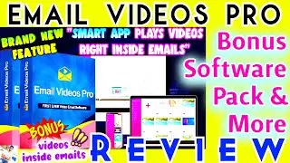 Email Videos Pro Review & inside Walk-through 🔴 Videos Inside Emails 🧲 Email Videos Pro with Bonus 🔥