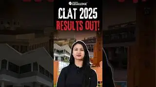CLAT 2025 Results OUT! #clat2025 #clat2025result