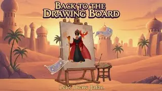 🔴LIVE: Back to the Drawing Board Part 3 🎨 Let's Draw Jafar from Disney’s Aladdin