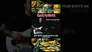 Iron Maiden &ndash; Die With Your Boots On | Dual guitar riff playthrough (Smith/Murray tone) ⚡🎸