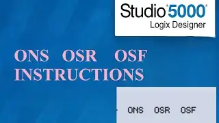 Studio 5000 One Shot Instructions | ONS vs OSR vs OSF. #plc
