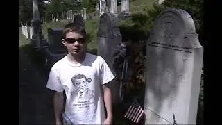 Grave Hunter in Plymouth Notch, Vermont: Pres. Calvin and First Lady Grace Coolidge - Aug. 9, 2007