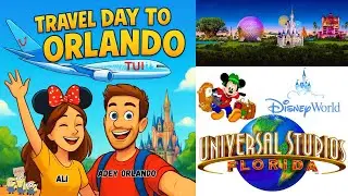 Travel Day to Disneyworld Orlando TUI Premium Dreamliner