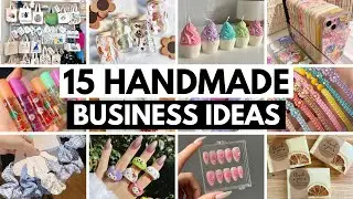 Handmade Business Ideas&nbsp;that will change your life in 2024🎀